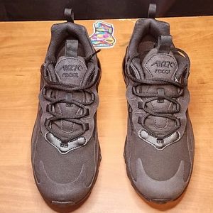 Nike Air Max 270 React GS Triple Black